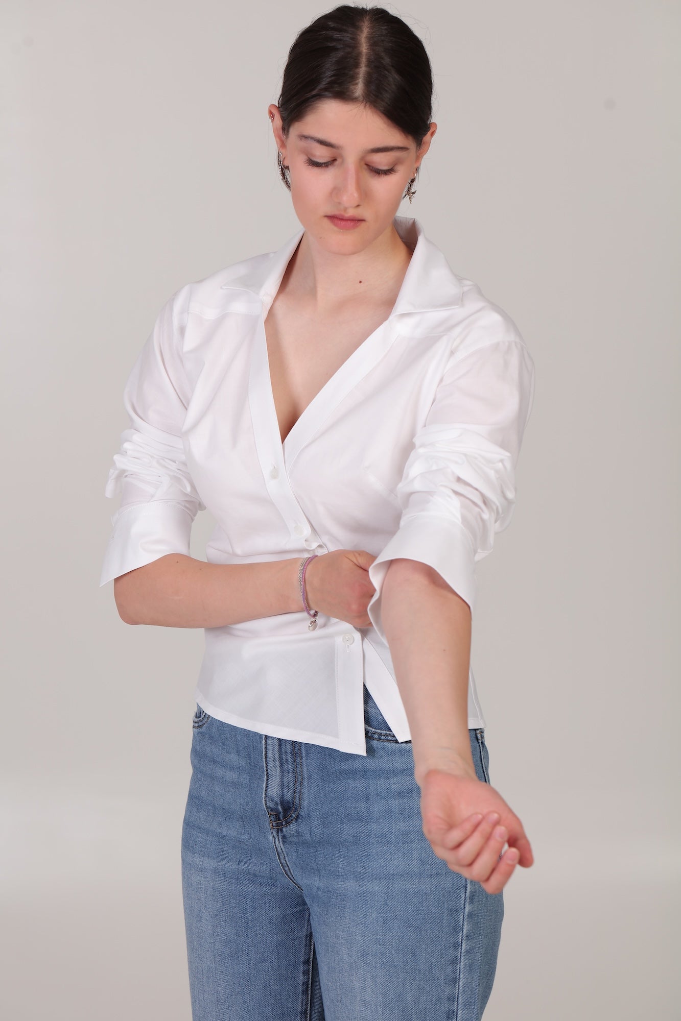 Asymmetric Fold Shirt