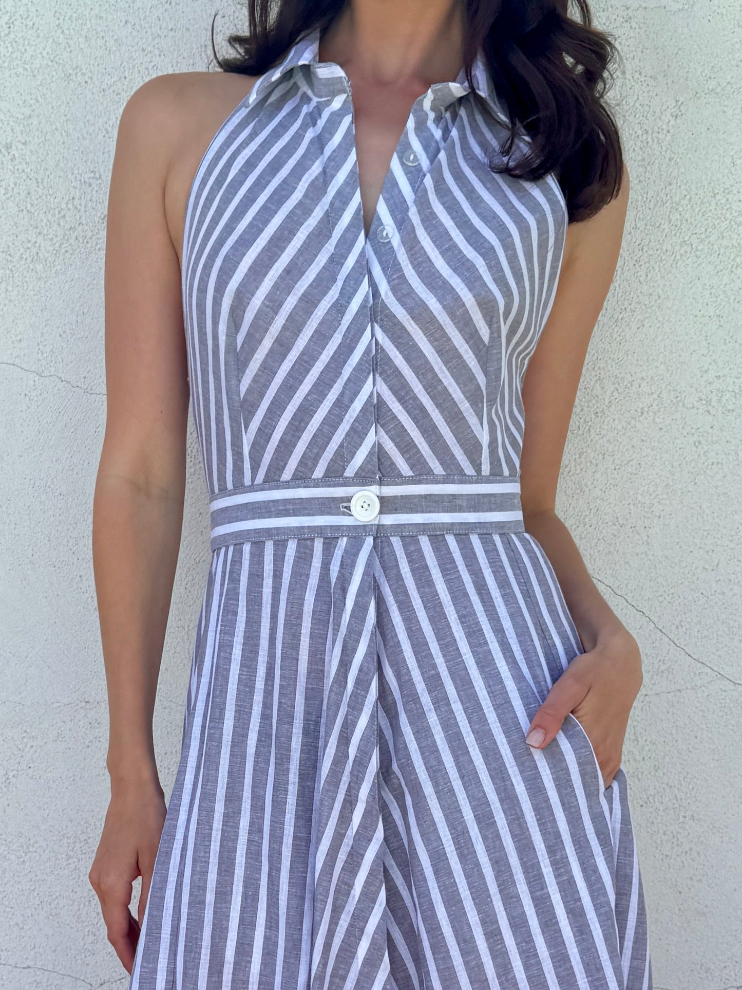 The Riviera Stripe Dress