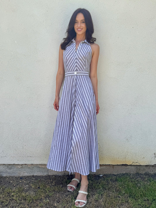 The Riviera Stripe Dress