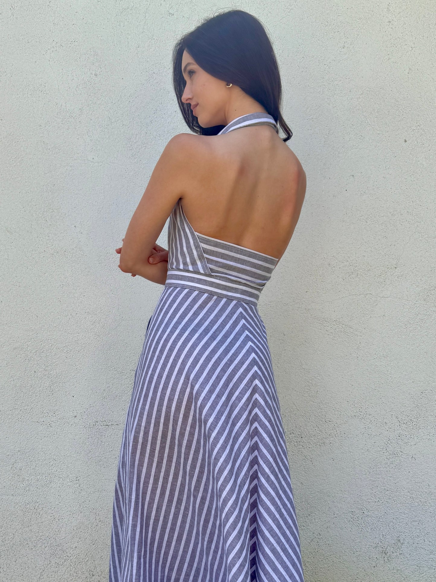 The Riviera Stripe Dress