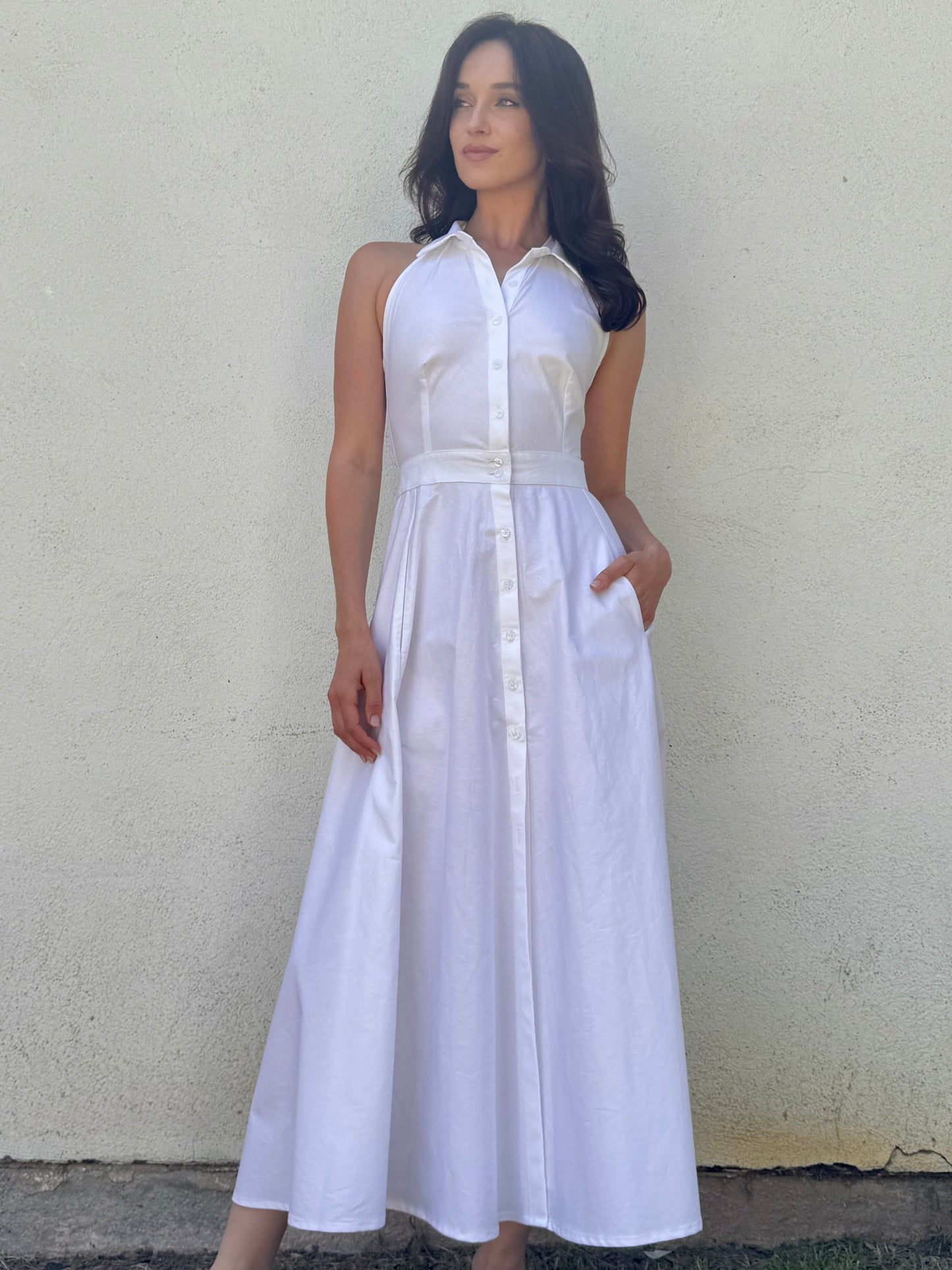 The Luna Blanc Dress