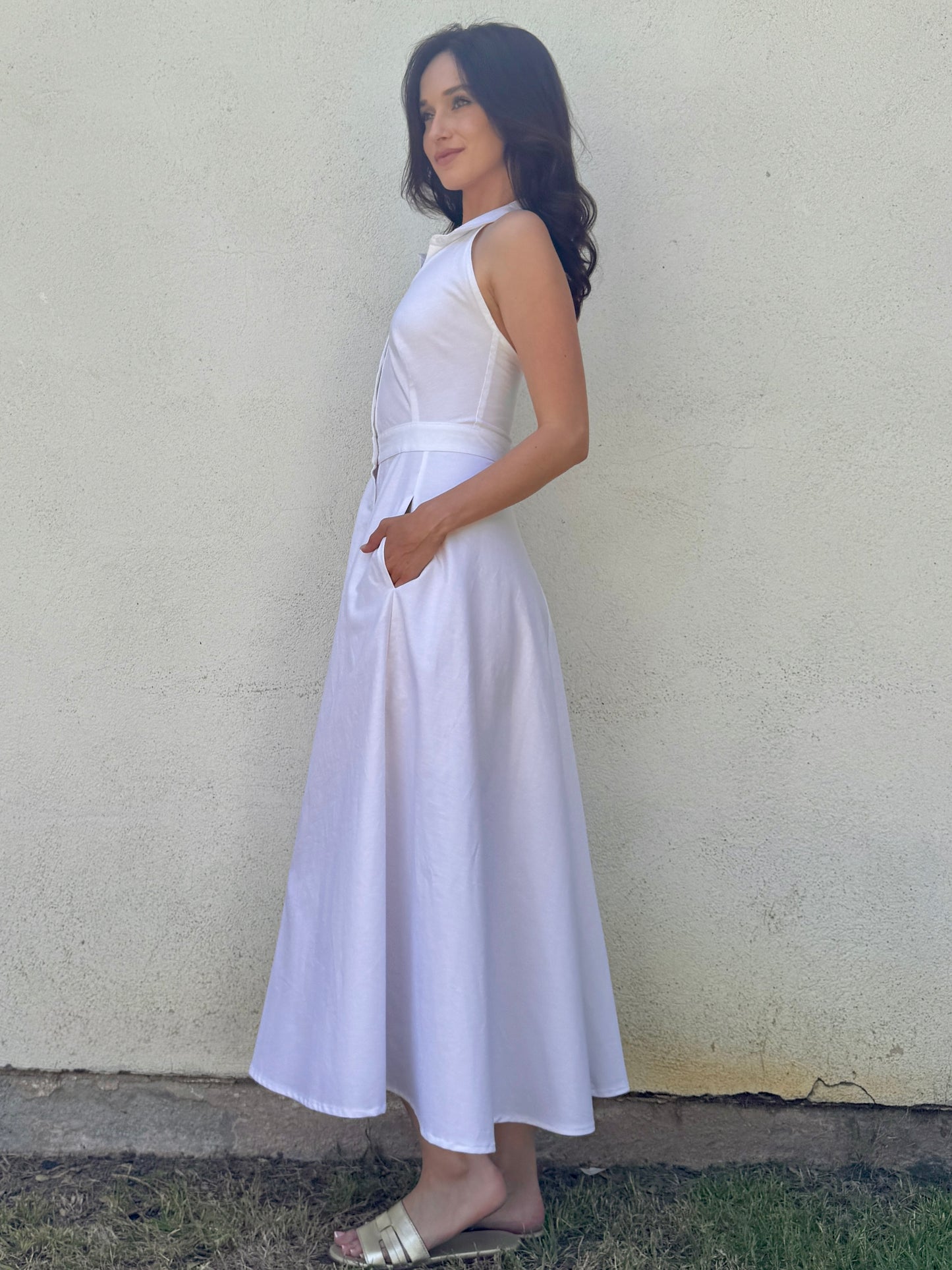 The Luna Blanc Dress
